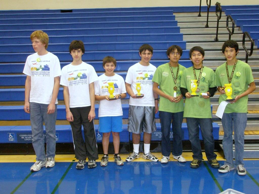 We Ate The Mat and Geek Squad at NorCalFLL 2010